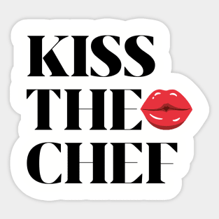 A KISS FOR FOOD Sticker